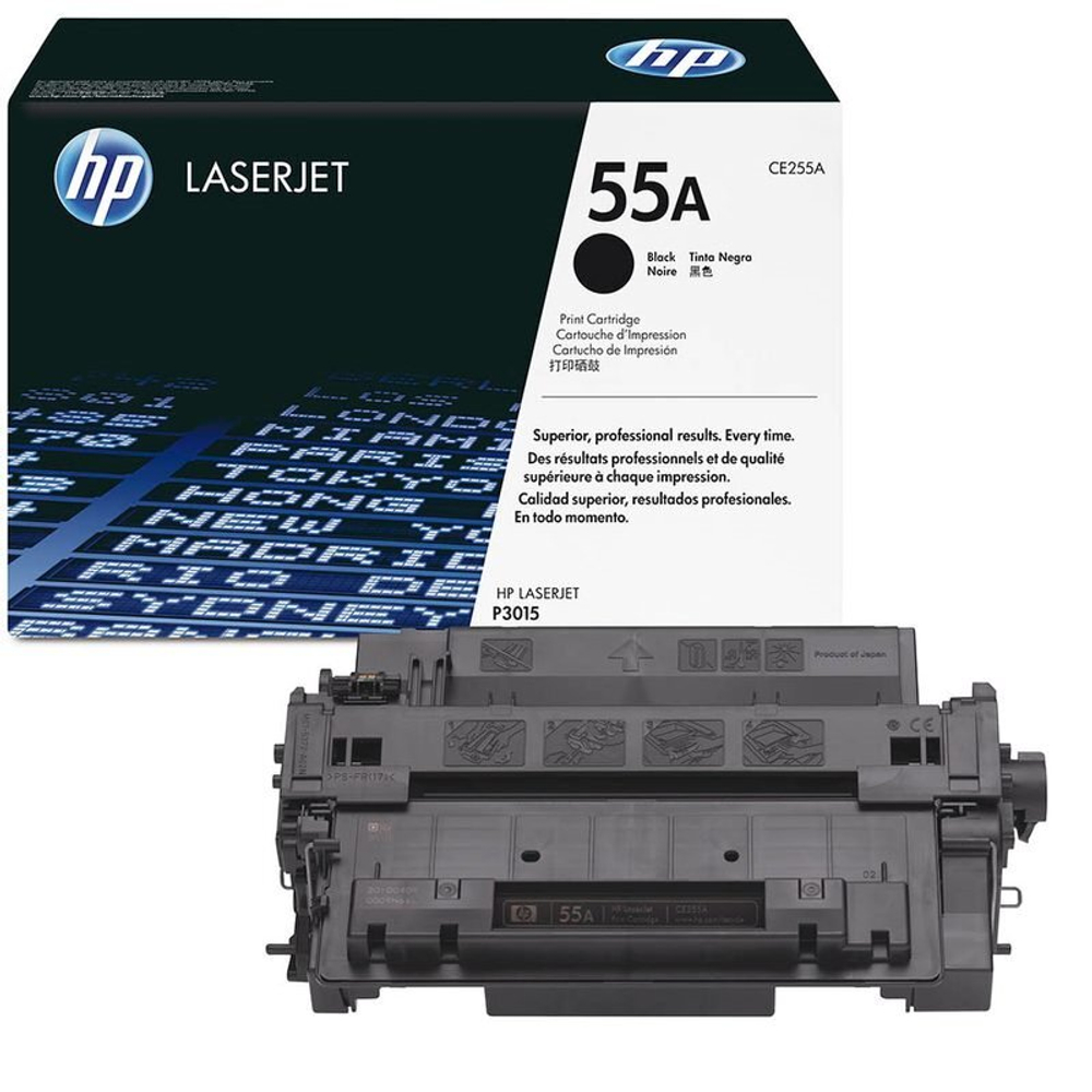 Картридж HP 55A (CE255A) для LaserJet M521/M525/P3015 (6K)