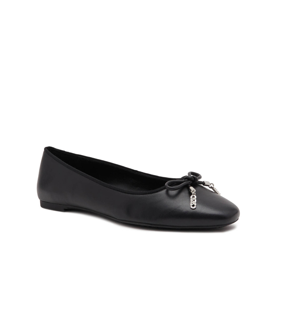 Кожаные балетки Michael Kors - черный(40F3NRFP1L)