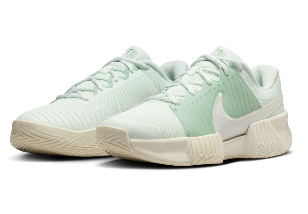 Женские теннисные кроссовки Nike Zoom GP Challenge Pro - steam/white barely green sea glass