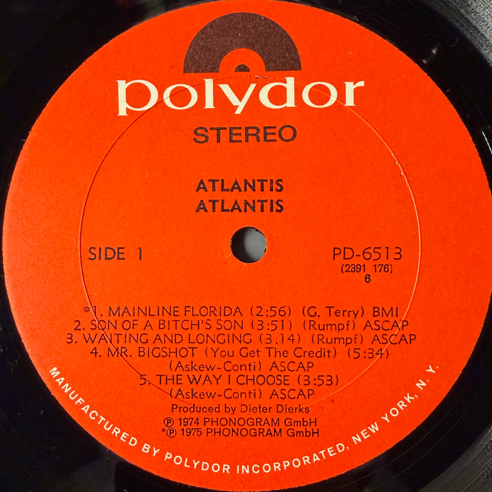 Atlantis – Atlantis (США 1975г.)