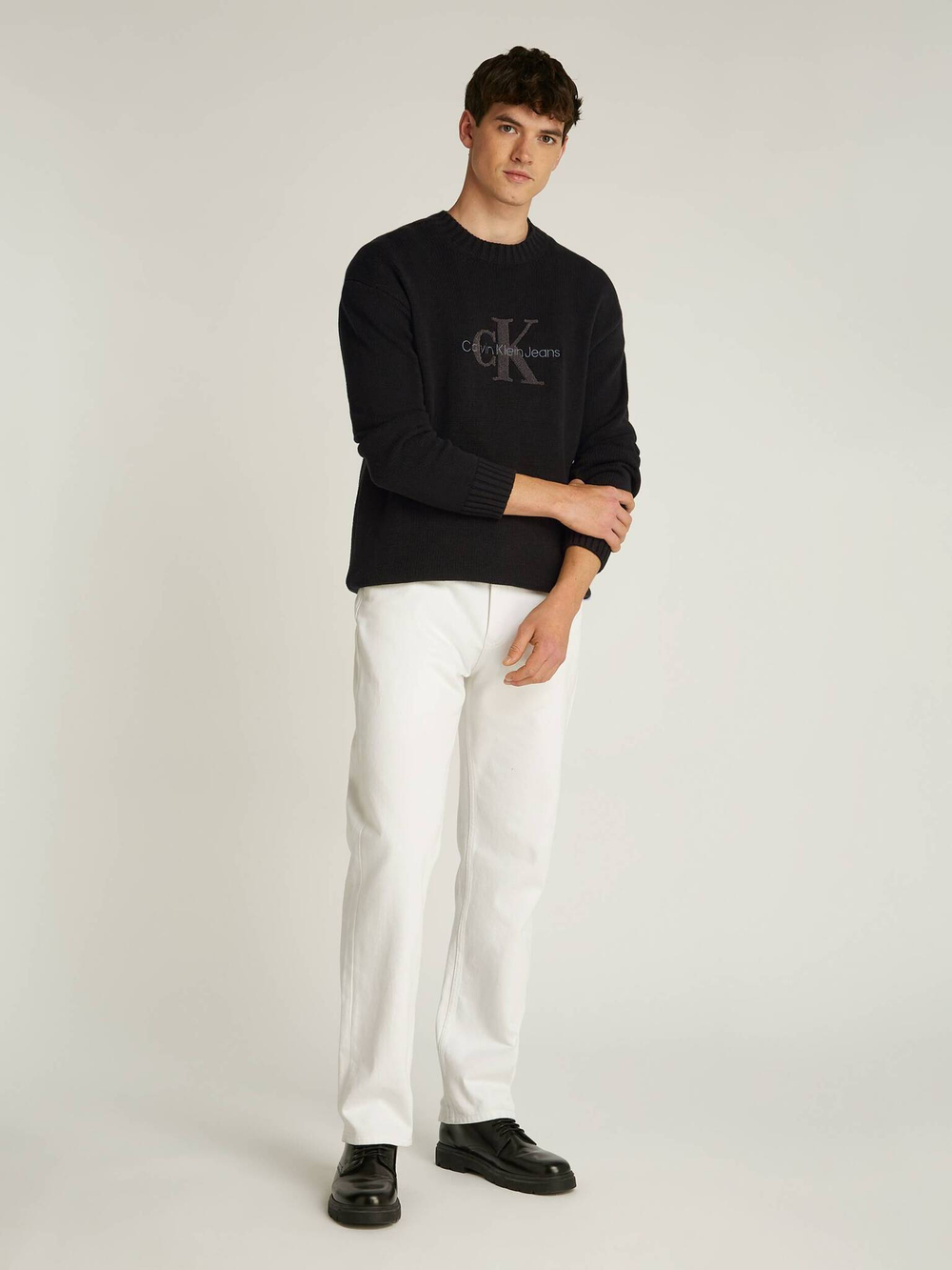 Свитер CALVIN KLEIN JEANS - черный(J30J326887)