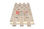 Клинкерная фасадная термопанель ЭППС Paradyz Scandiano Beige 1150x540