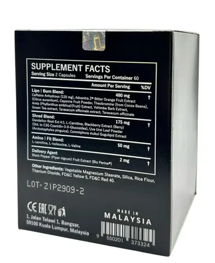 Lipo Rush KETO DETOX — капсулы с L‑карнитином для снижения веса и контроля рациона