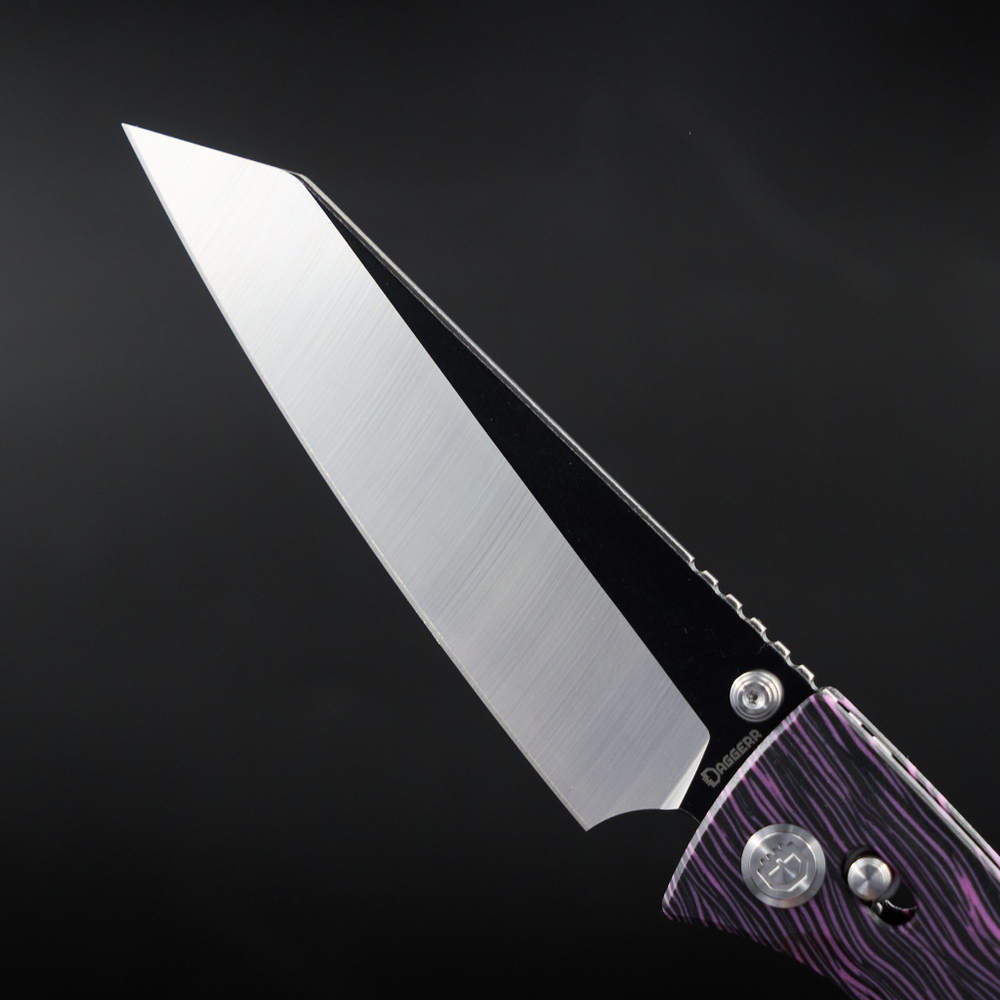 Нож складной Daggerr Alligator TS Purple Two Tone