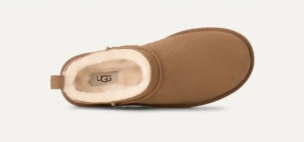 UGG Угги Classic Micro Botas, каштановый