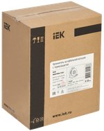 PROFESSIONAL Катушка УК50 4 места IP44 с заземлением с термозащитой КГ 3х1,5мм2 на металлическом барабане 50м IEK
