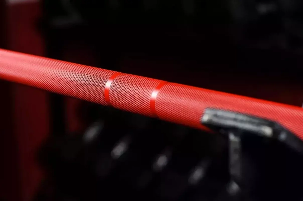 Гриф женский XF-15, RED - CHROME, 15кг