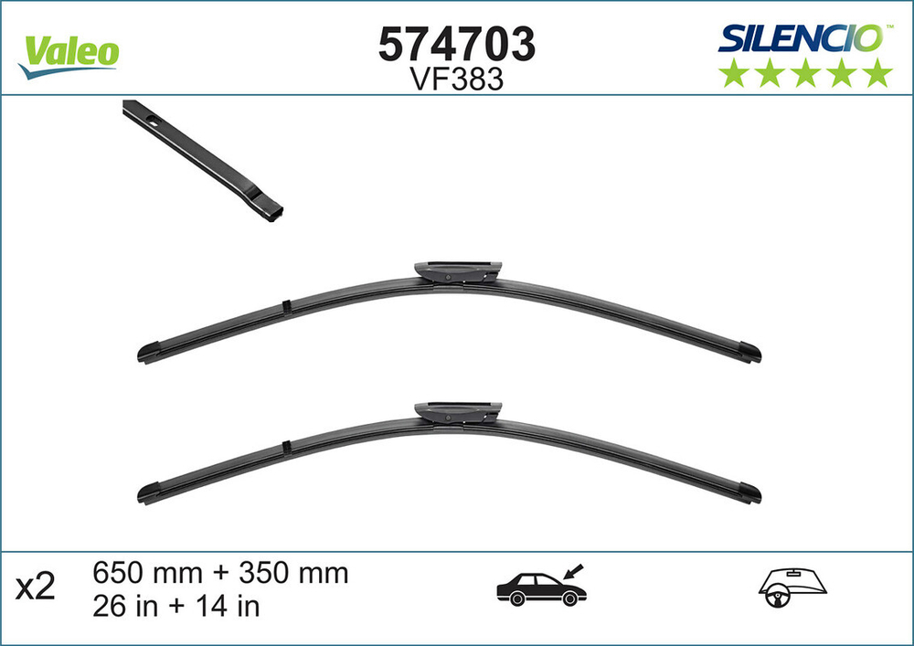VALEO - 574703-VAL - Wiper Blade