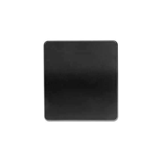 Переключатель проходной одноклавишный KRANZ Miele Round Оникс KR-78-0708-3