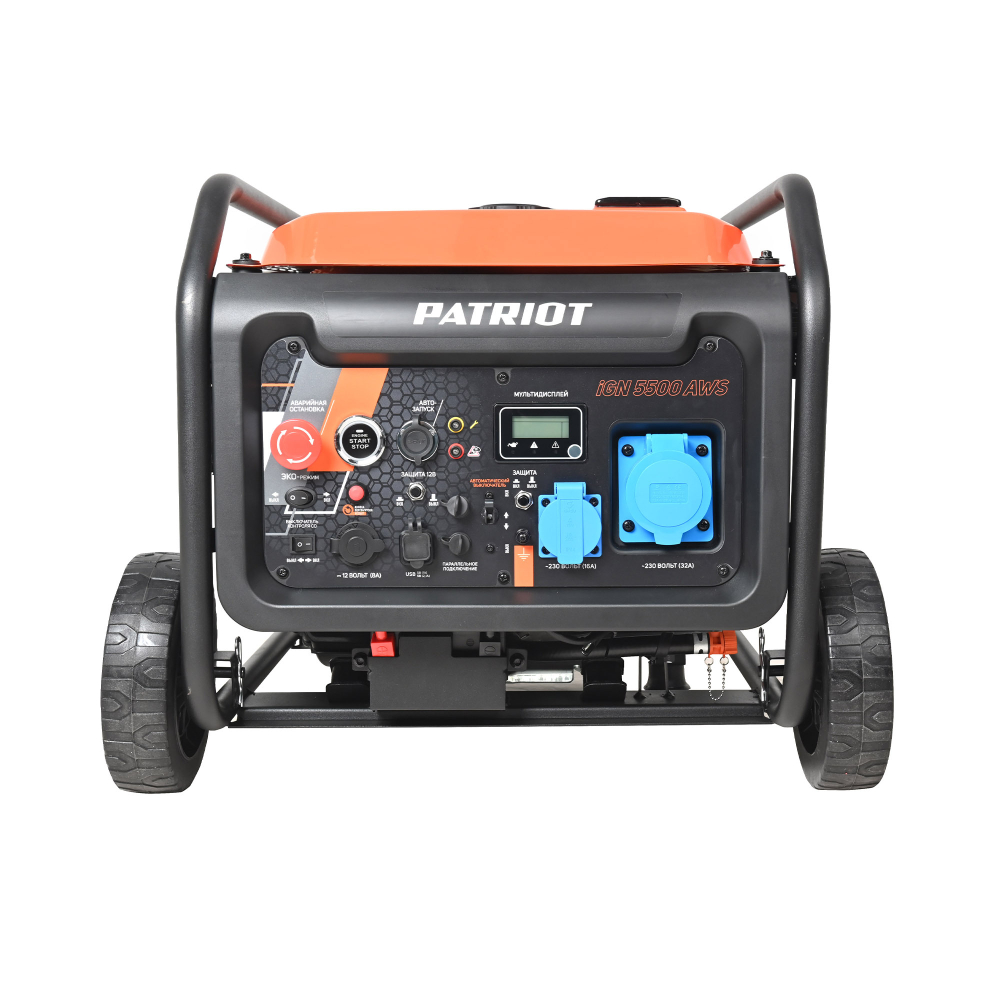 Инверторный генератор (5.5 кВт) PATRIOT iGN 5500AWS