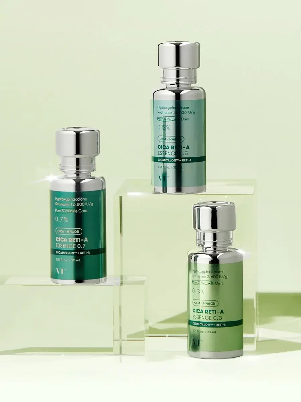 VT Cosmetics Интенсивная бустер-эссенция с 0.5% ретинола и центеллой Cica Reti-A Essence 0.5 30 мл