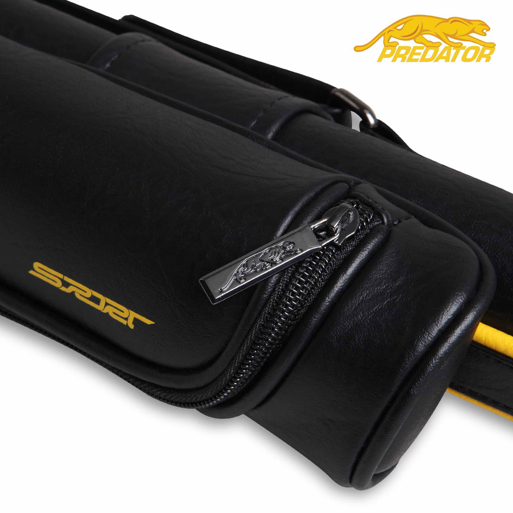 Тубус для цельного кия Predator Sport Velcro (черный/желтый)