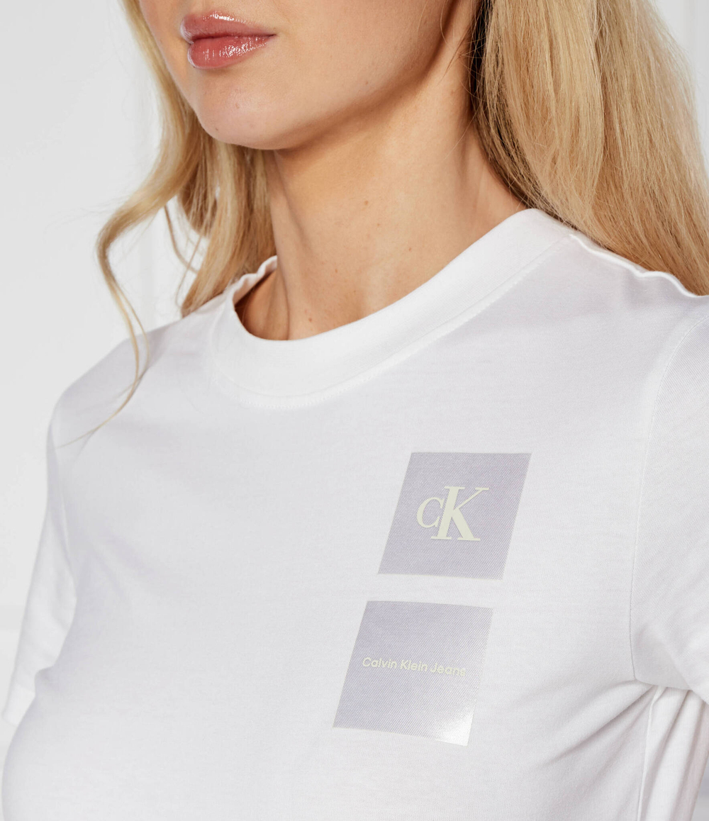 Футболка BABY CALVIN KLEIN JEANS - белый(J20J223700)