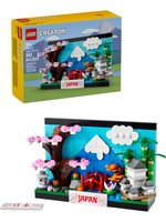 Конструктор Лего Криэйтор Японская открытка 40713 | LEGO Creator Japanese Greeting Card | декоративная 262 деталей 9+