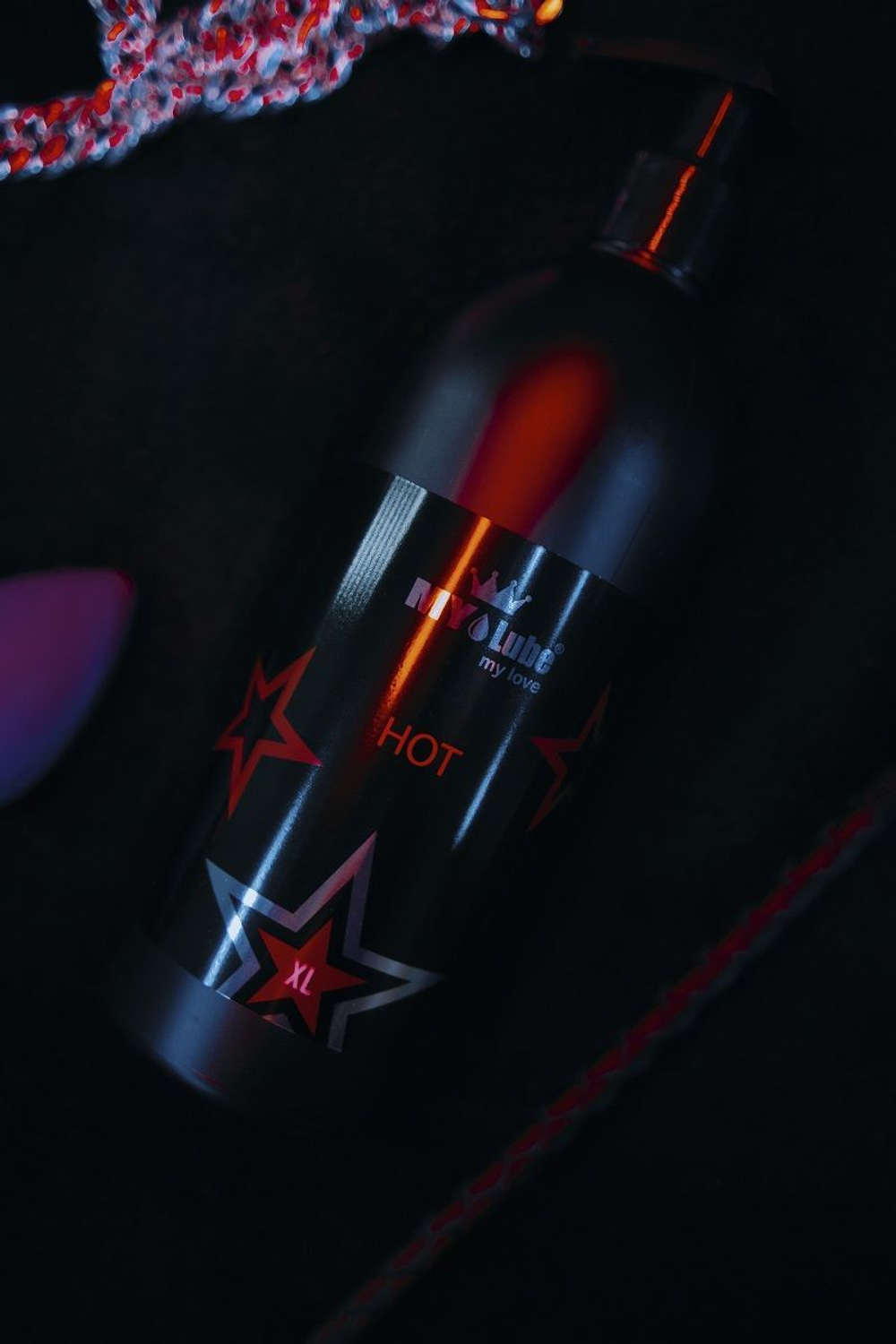 Разогревающий лубрикант на водной основе MyLube HOT XL - 500 мл.