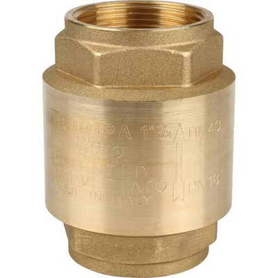 Обратный клапан пружинный ITAP Europa 1 1/2" с металлическим седлом