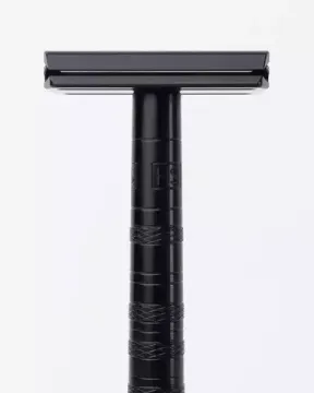 Т-образная бритва (станок) Henson Shaving AL13 v2.0, черная, Mild