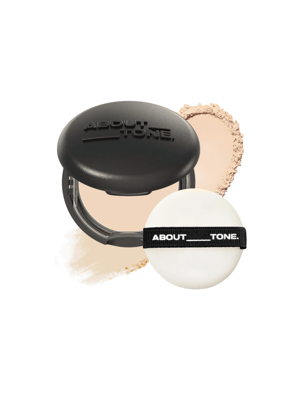 ABOUT TONE Blur Powder Pact - Компактная веганская пудра для лица (9 гр)
