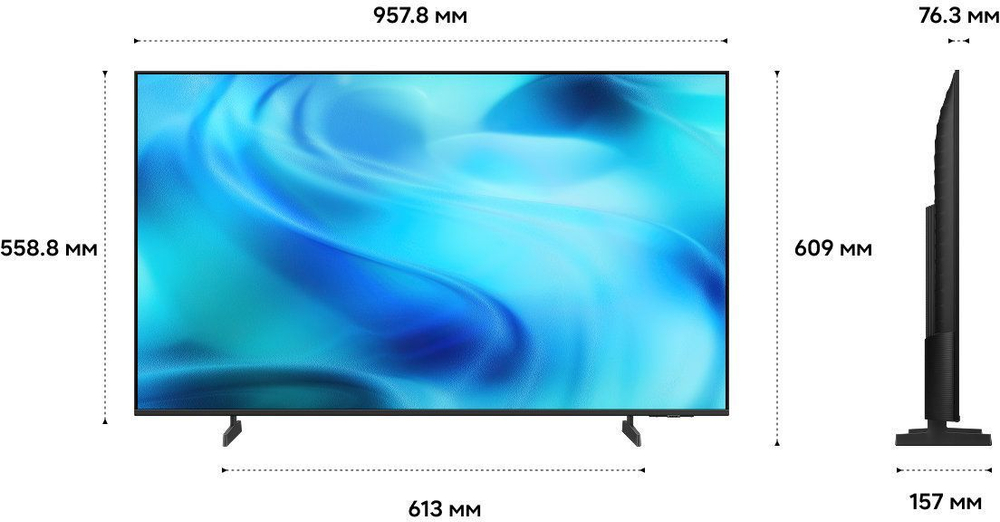 Телевизор Samsung Crystal UHD UE43U8000HUXPY
