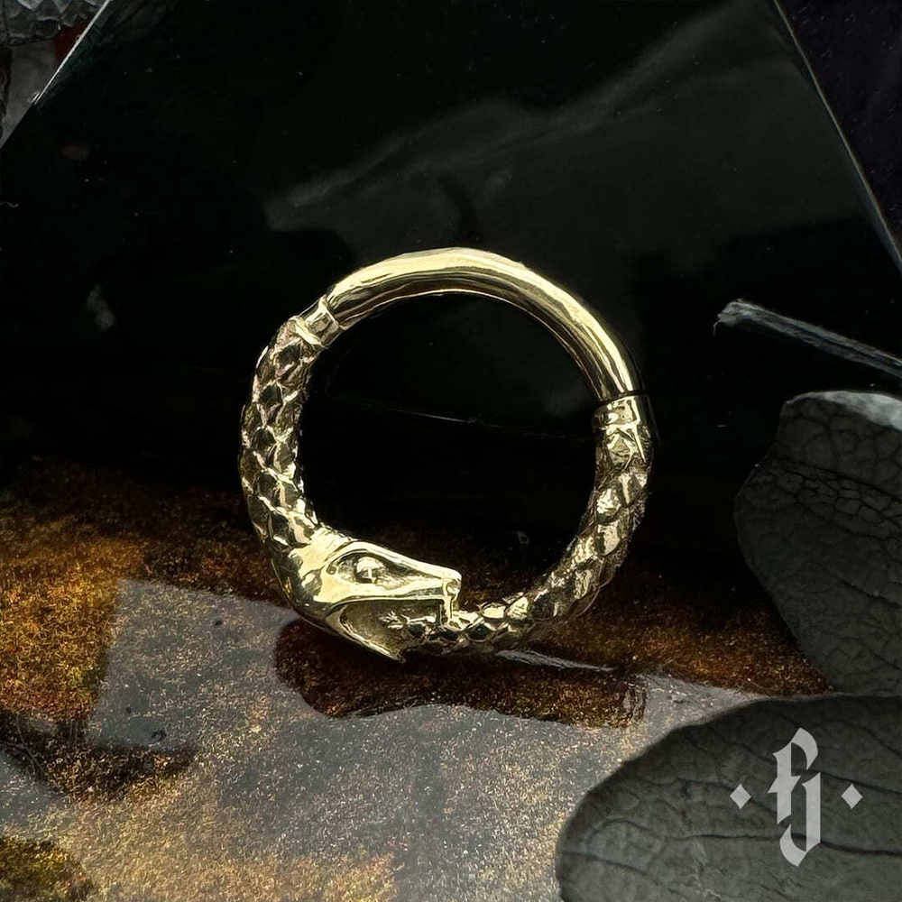 Кликер "Ouroboros" - Желтое золото