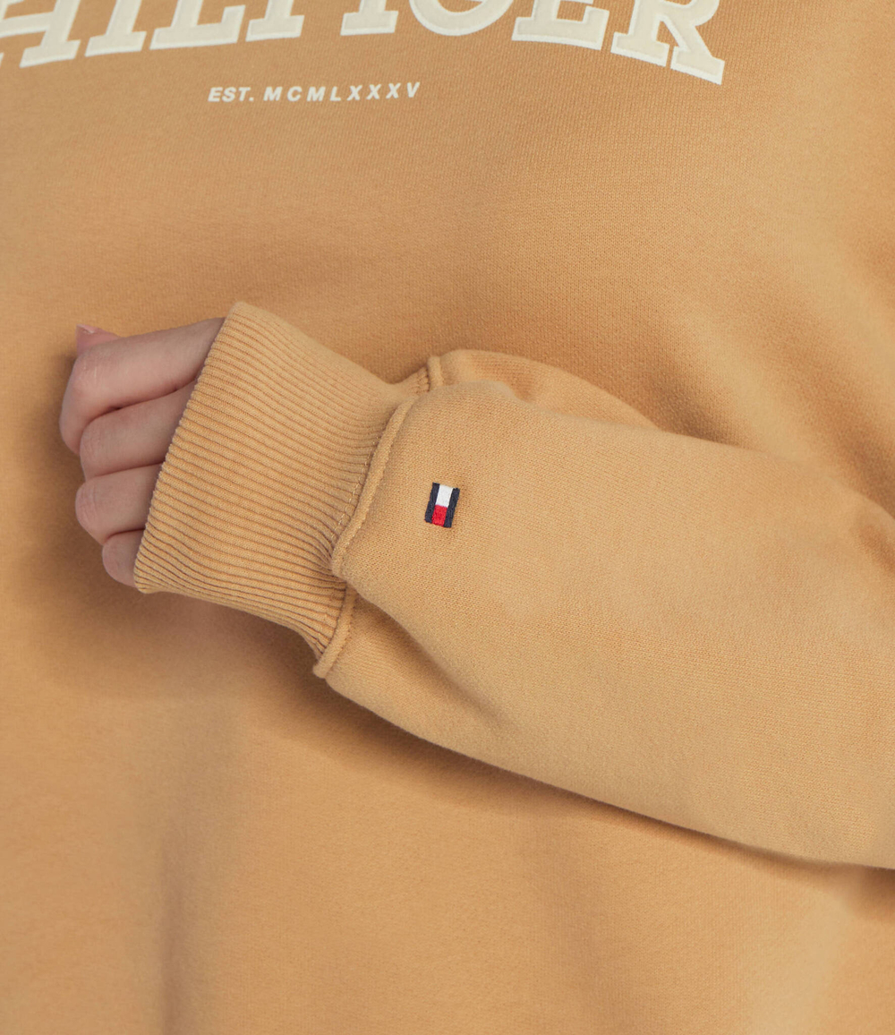 Худи REG MONOTYPE FLOCK Tommy Hilfiger - бежевый(WW0WW41236)