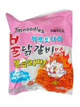 Лапша корейская I'm Noodles Buldak Carbonara Ramen 135 г x 5 шт