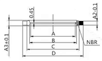 Резинометаллические уплотнения USIT R d=1/8" POWERMASTER