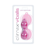 Розовые вагинальные шарики со смещенным центром тяжести Climax V-Ball, Pink Vaginal Balls (Цвет: розовый)