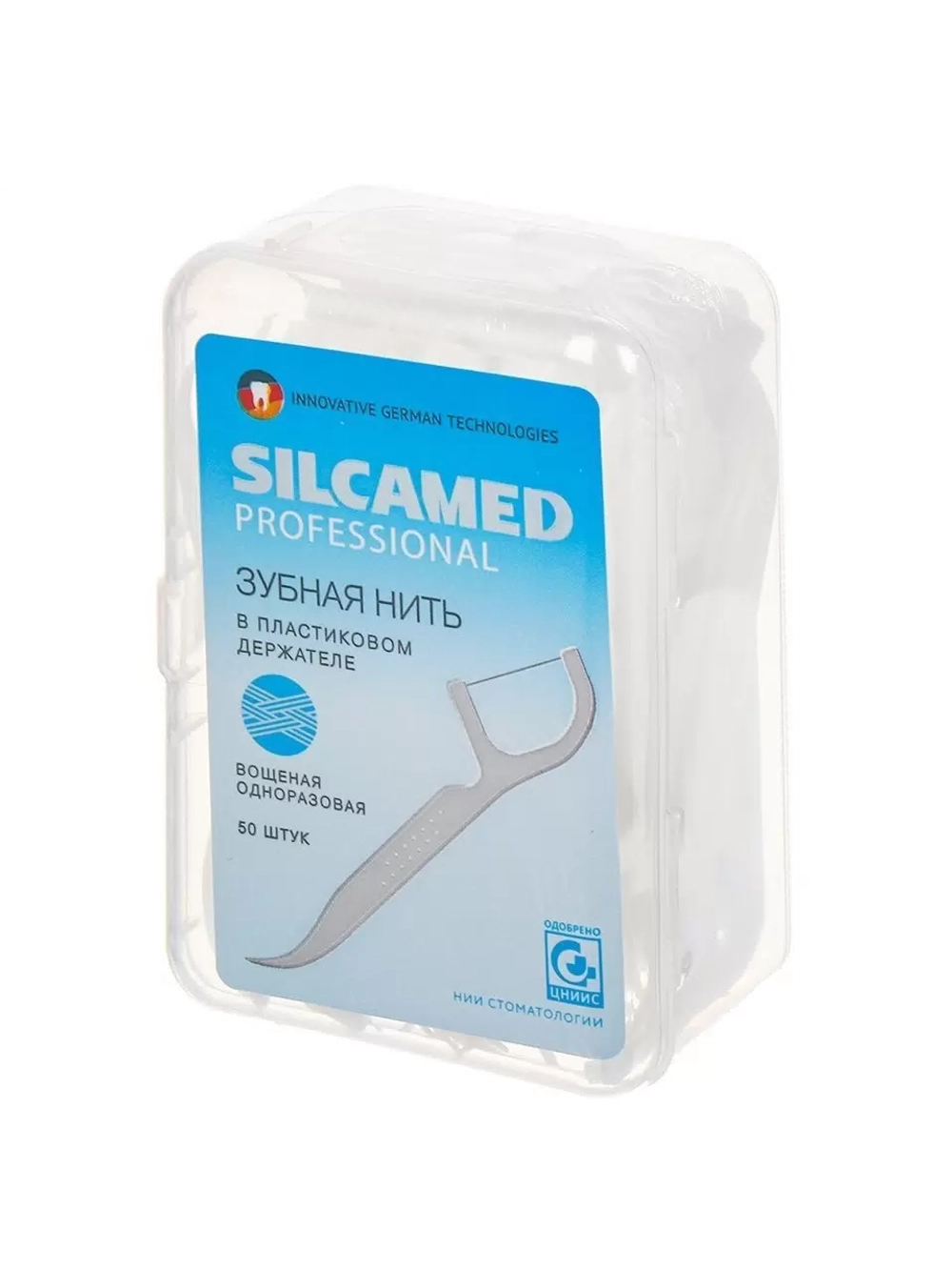 SilcaMed Зубная нить 50шт