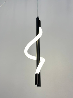 Светильник подвесной Lanbos, LED 10W, черный