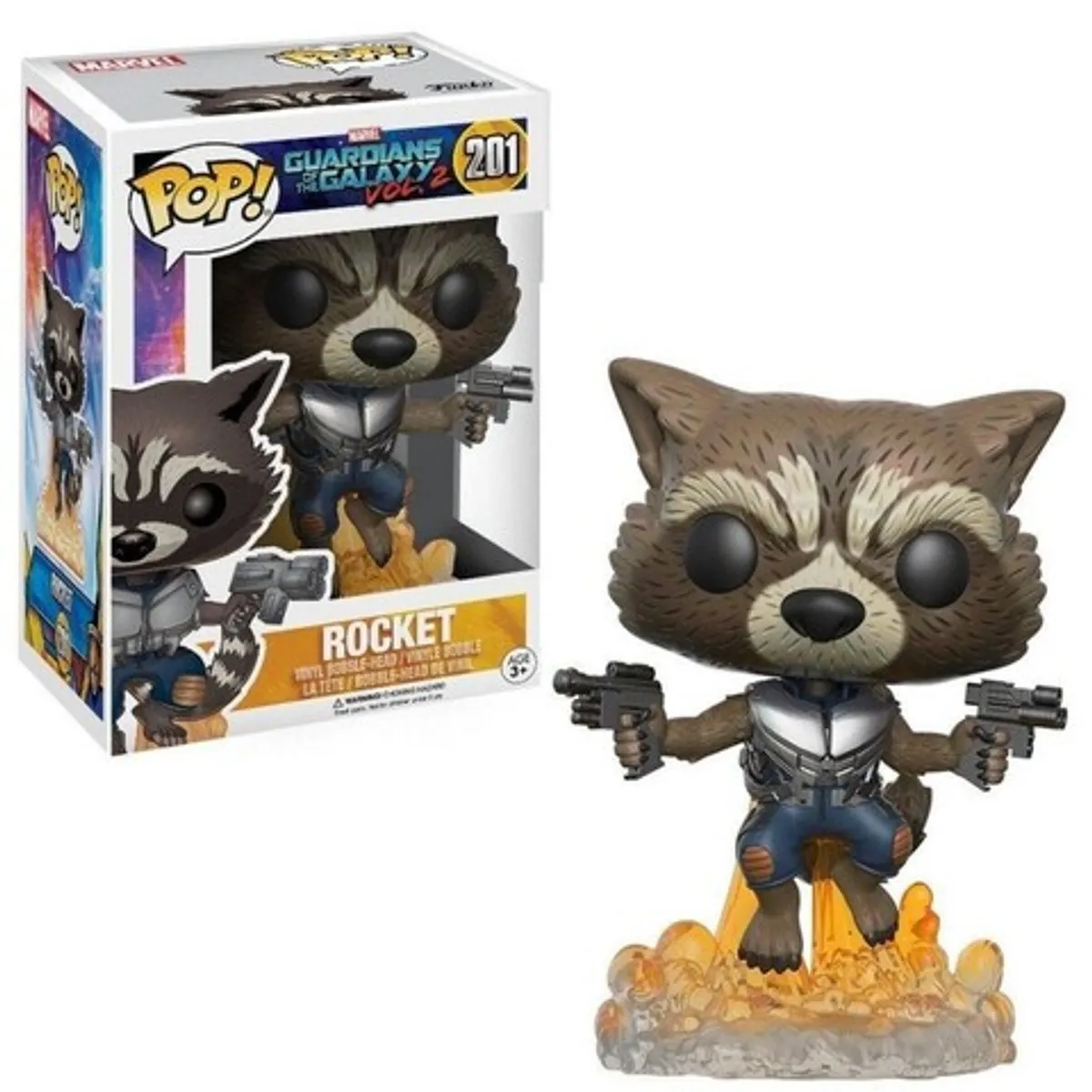 Фигурка Funko POP! Marvel. Guardians of the Galaxy: Rocket (201)