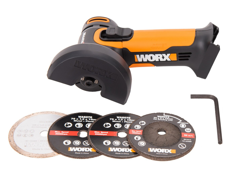Угловая шлифмашина аккумуляторная WORX WX801.9