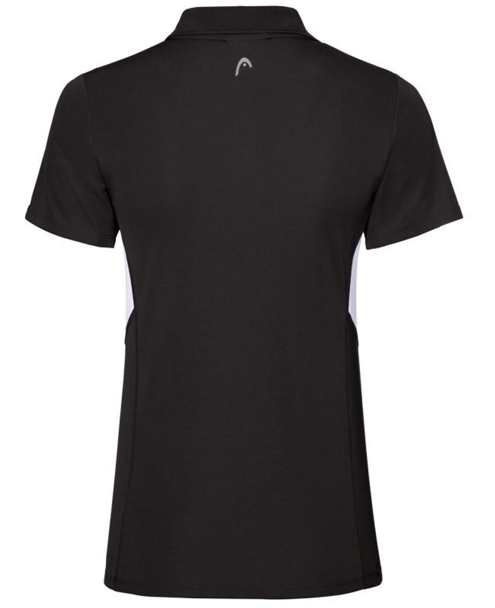Женское поло Head Club Tech Polo Shirt W - black