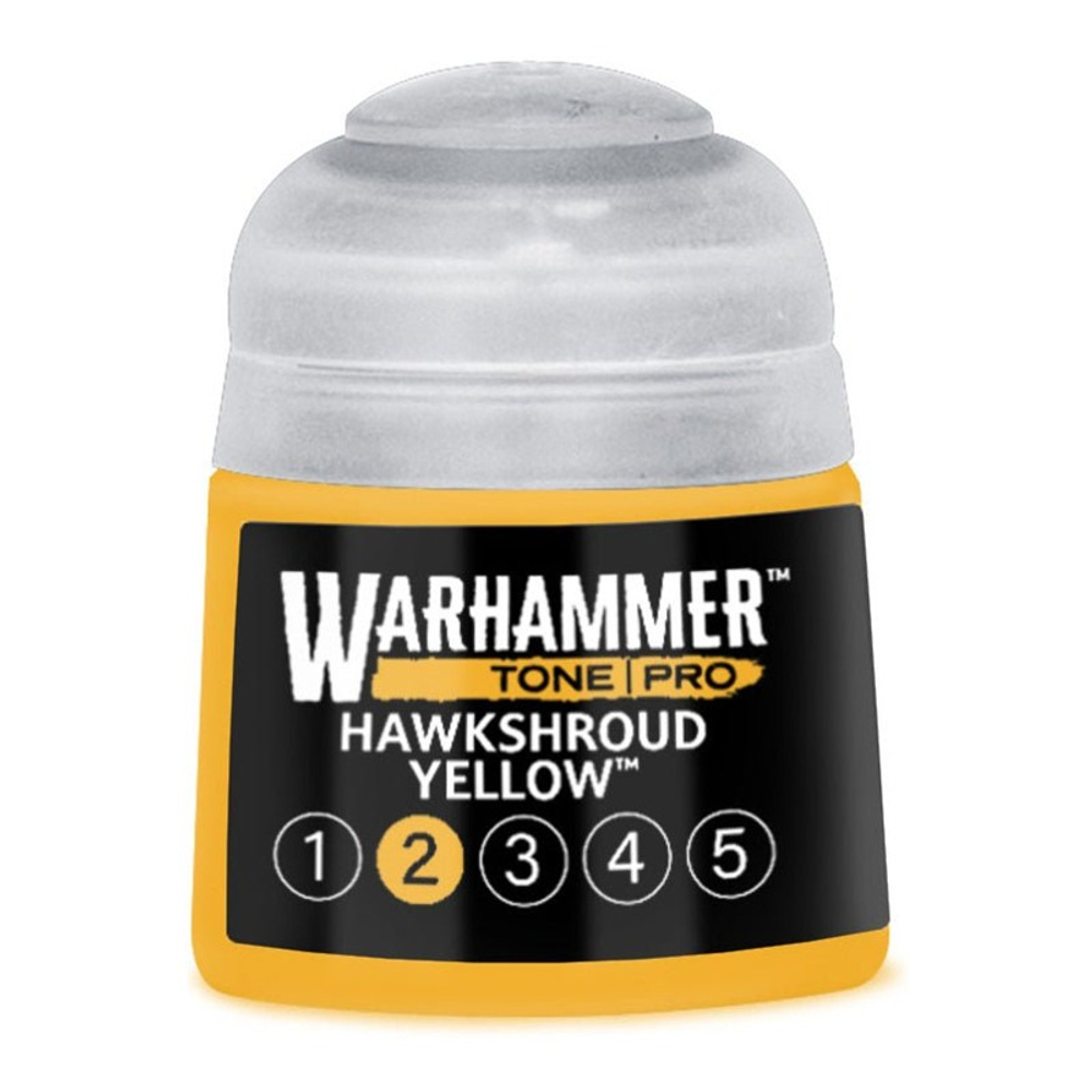 Краска Hawkshroud Yellow 2 — Warhammer Tone Pro