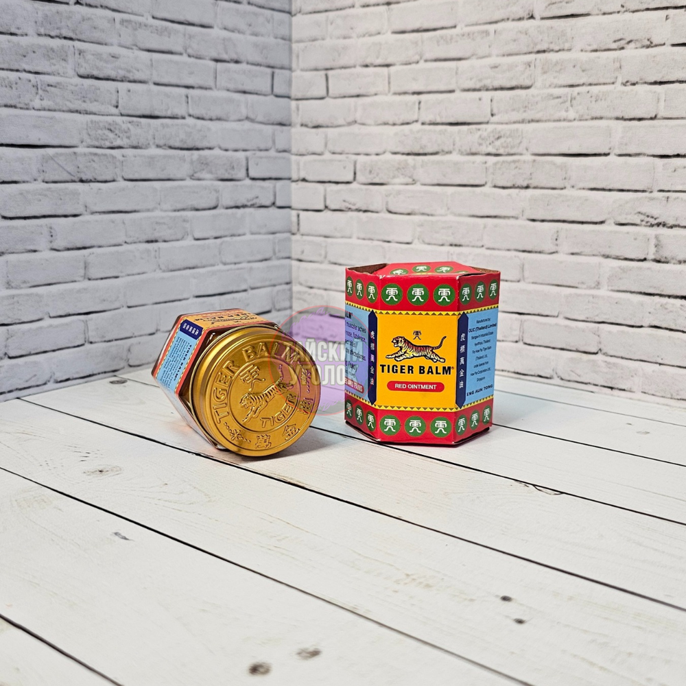 Бальзам HAW PAR красный Тигровый Tiger Balm Red OIntment HR