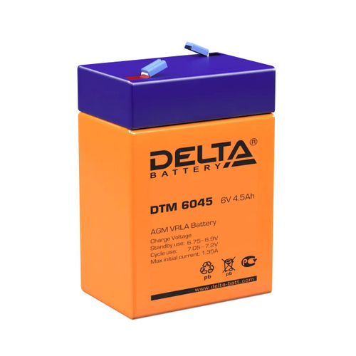 Батарея DELTA Battery DTM 6045, 6 В, 4.5 Ач
