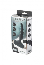 Анальная пробка с вибрацией Spice it up New Edition Splendor Black (Цвет: черный)