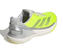 Женские кроссовки для падела Adidas Crazyquick Lightstrike Padel W — lucid lemon/silver metallic/wonder silver