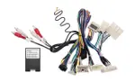 Магнитола для Nissan Teana J31 2003-2008 (рамка-накладка) - FarCar BX3252M-360 монитор 9.5" 2K QLED на Android 13, Быстрая, CarPlay, 4G SIM-слот, 4 камеры в комплекте