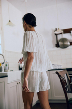 ШОРТЫ С КРУЖЕВНОЙ ВЫШИВКОЙ — ZARA