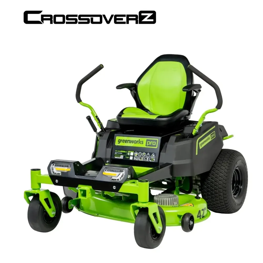Райдер садовый GC82ZT107 аккумуляторный с нулевым радиусом разворота Greenworks Арт. 7404107, 82V, без АКБ и ЗУ