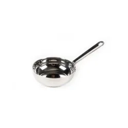 Соусник кокотница 120 мл d8 см h2,5 см круглый с ручкой нерж. P.L. Proff Cuisine