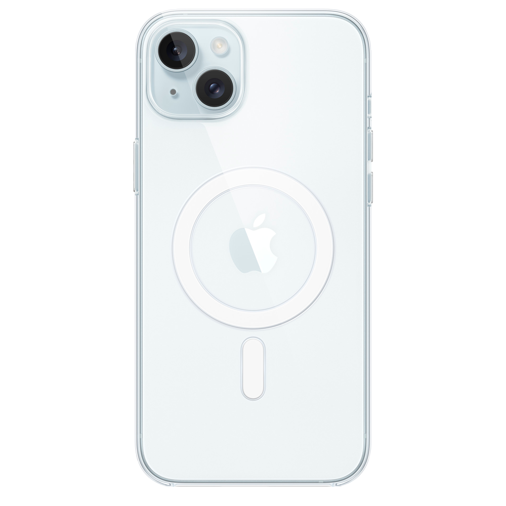 Прозрачный чехол с поддержкой MagSafe Apple Clear Case для iPhone 15 Plus