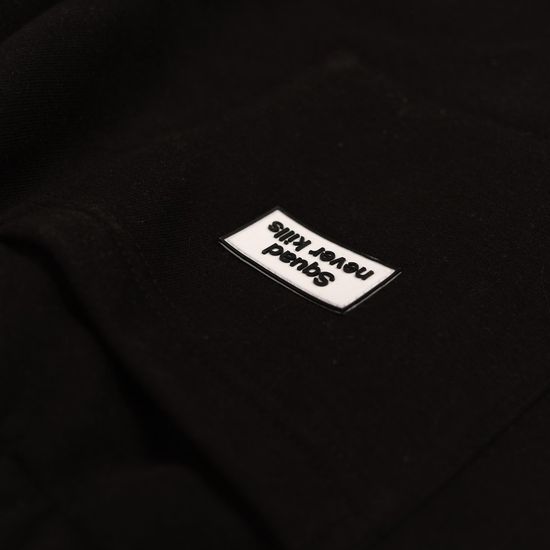 Штаны Dissident Sweatpants Never Logo (black)