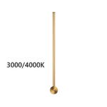 4335/12WGP HIGHTECH ODL23 275 золото Настенный светильник IP20 LED 12W 525Лм 3000K/4000K (перекл. ч/з тумблер на драйвере) FILLINI