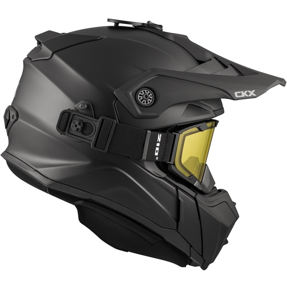 Шлем бэккантри CKX TITAN ORIGINAL DL SOLID BLACK 3XL