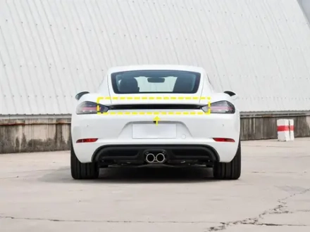Карбоновый спойлер для Porsche 718 982 Cayman/Boxster 2016+ Порше