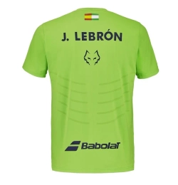 Теннисная футболка Babolat Replica J.Lebron - green flash
