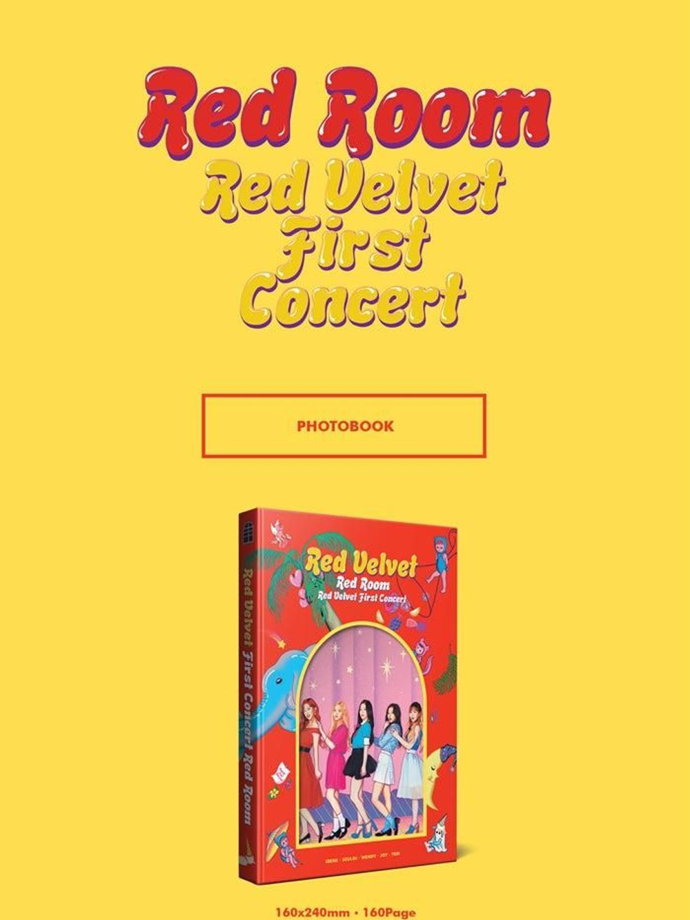 товары Red Velvet - First Concert Red Room Concert Photo Book