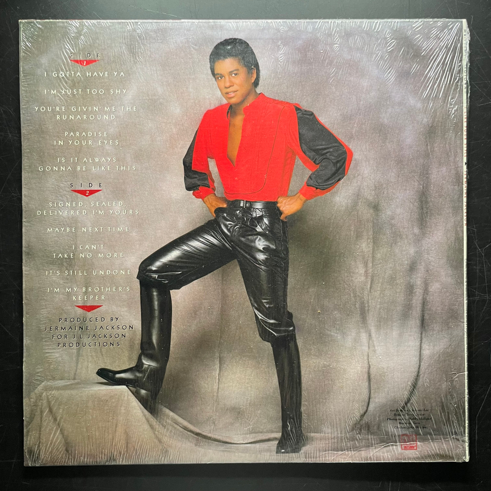 Jermaine Jackson ‎– I Like Your Style (США 1981г.)